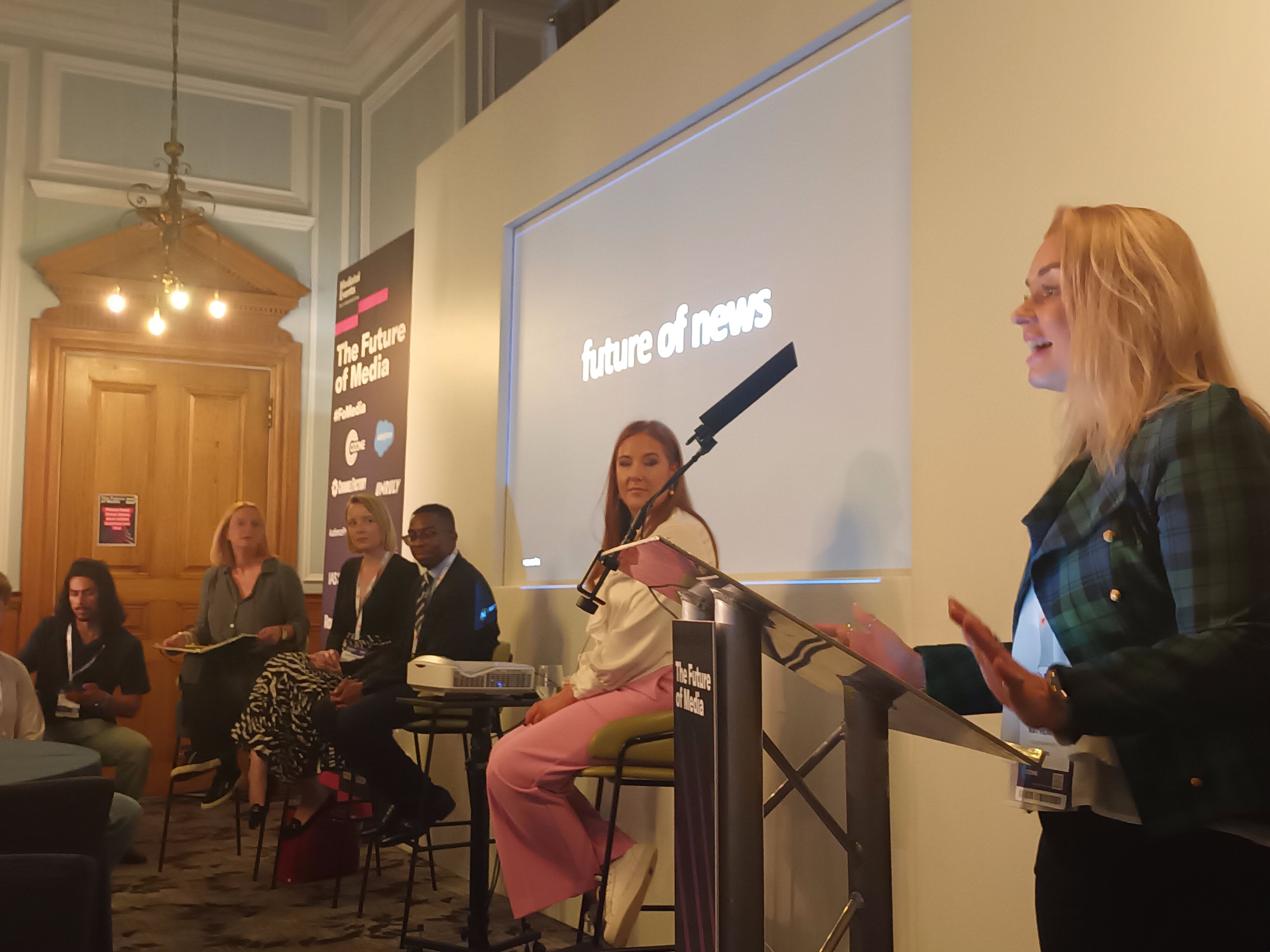 Future of news session